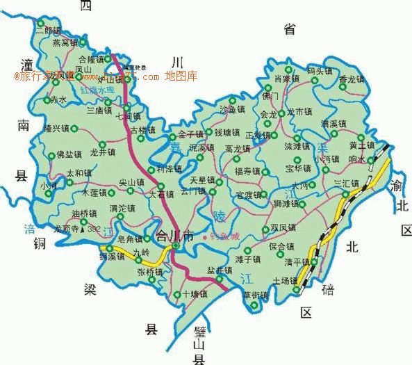 合川地图最新更新深度解析