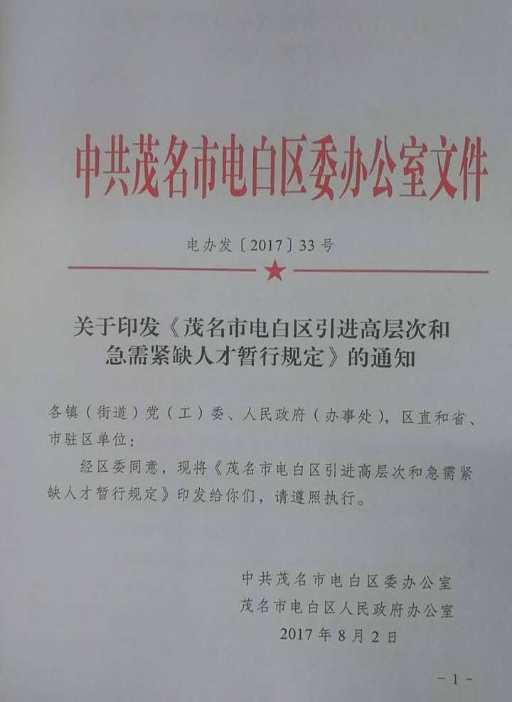 电白县人民政府办公室最新招聘启事概览